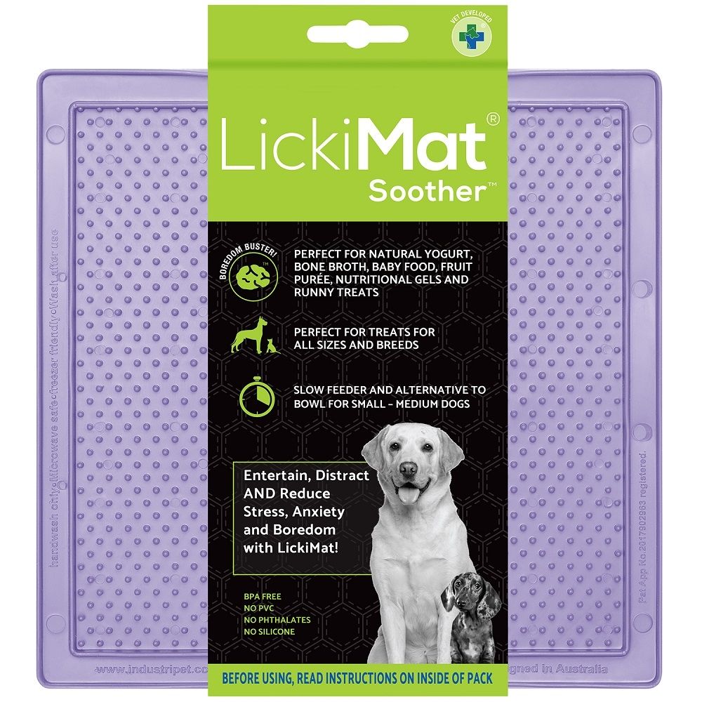 LickiMat Schleckmatte Soother lavendel