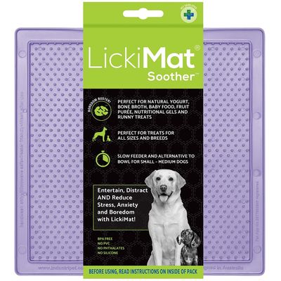LickiMat Schleckmatte Soother lavendel