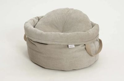 DITC Hundebett Shopper Little Basket Chalsea cord DITC Hundebett Shopper Little Basket Chalsea cord "gravel"