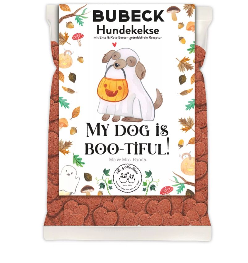 Bubeck Hundekeks  Mr. & Mrs. Panda Halloween 210g