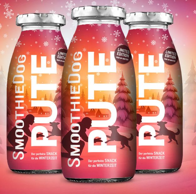 Smoothie Dog Winter Edition "Pute"  1x 250ml