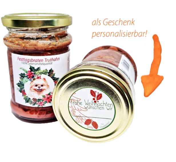 Schlemmermaul Festtagsmenü Truthahn 200g