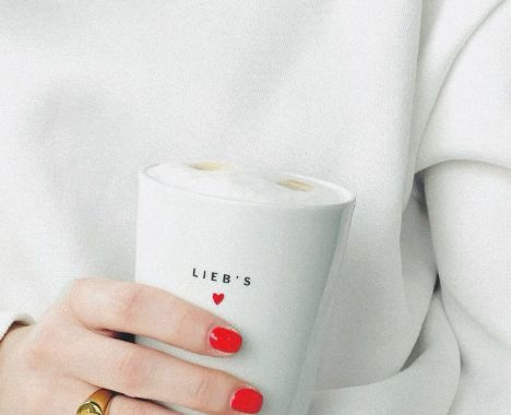 Porzellanbecher "liebs"