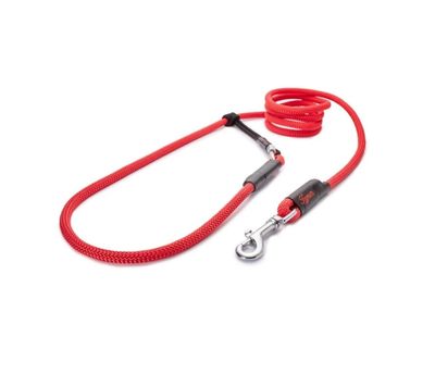 Tamer Hundeleine Easy Long stufenlos verstellbar 2m 9mm "rot"