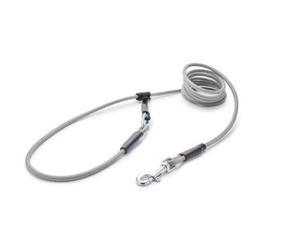 Tamer Hundeleine Easy Long stufenlos verstellbar 3m 6mm "grau"