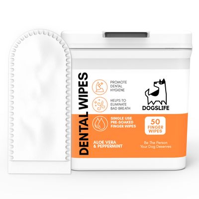 Dogslife Dental Wipes Zahnreinigungs Fingerlinge