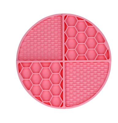 Eat Slow Schleckmatte & Slowfeeder mit Saugnäpfen rosa