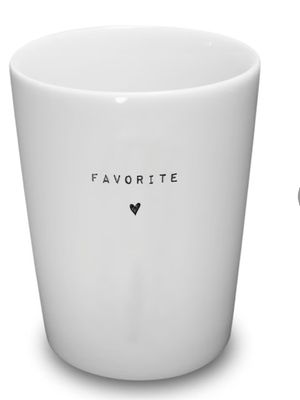 Porzellanbecher "Favorite"