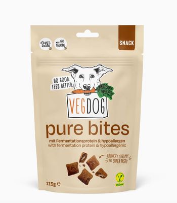 VegDog Pure Bites 115g VegDog Pure Bites 115g