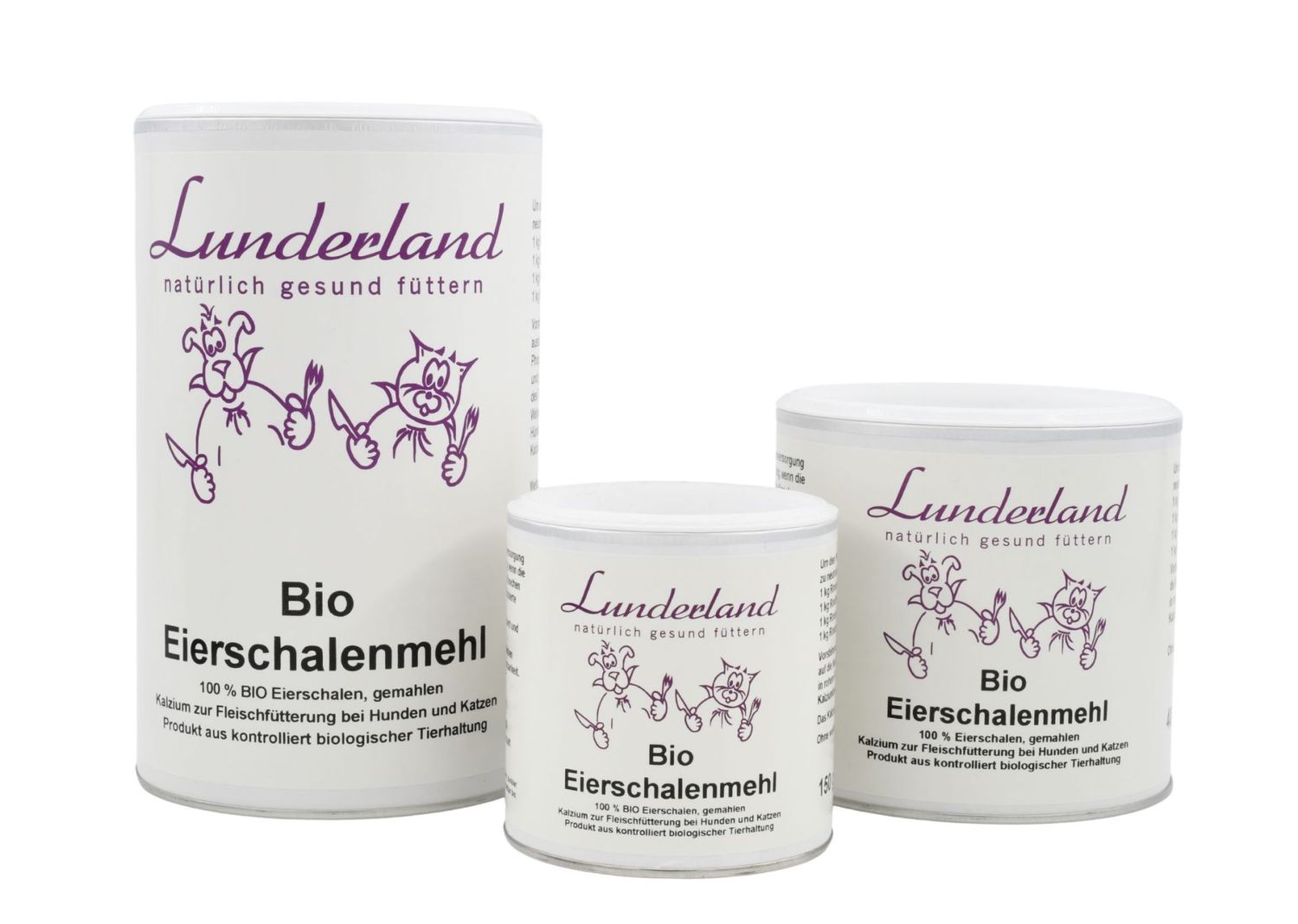Lunderland Bio-Eierschalenmehl 150g