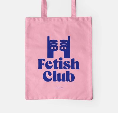 typealive Baumwolltasche IDog Fetish Club