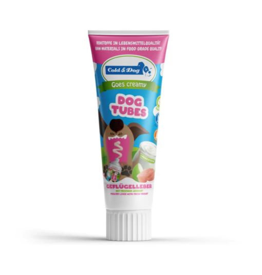 Cold Dog Dog Tube Joghurt Geflügelleber & Apfel