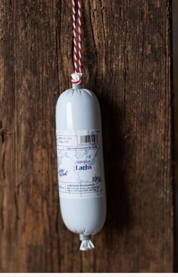 Paul & Paulina Appetizer Trainingswurst Lachs 100g