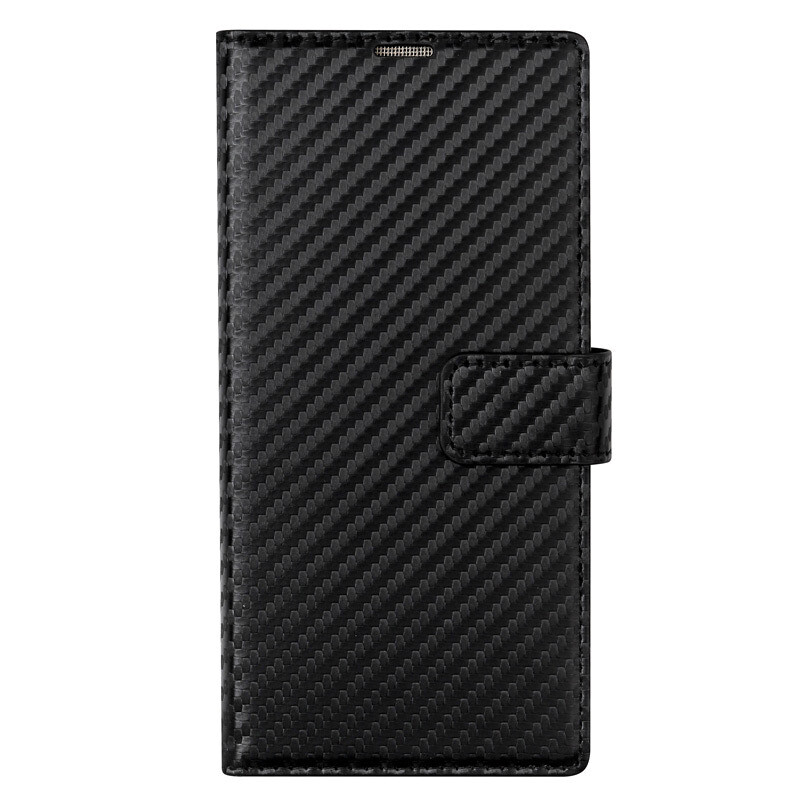 vest Anti-Radiation Wallet Case for Samsung Galaxy S10, Options: Carbon black