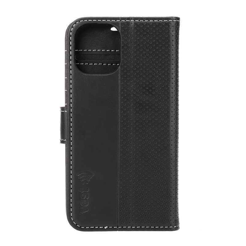 vest Anti Radiation Wallet Phone Case for iPhone 12 Mini