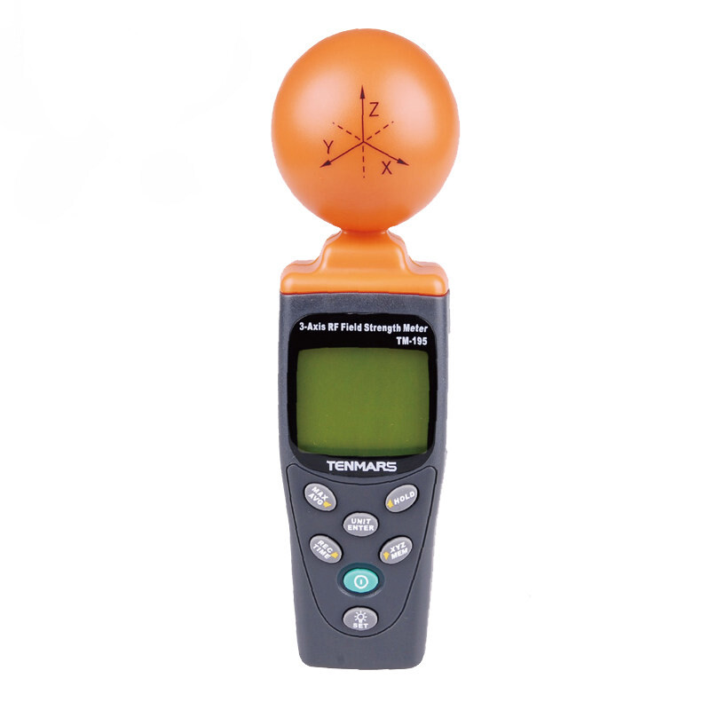 RF Field Strength Meter - 3-Axis - (a high-frequency electromagnetic radiation detector i.e. 50MHz to 3.5GHz)