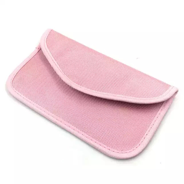 Nano Technology Anti Radiation Shielded Mobile Phone &amp; Credit Card RFID Privacy Wallet - Large