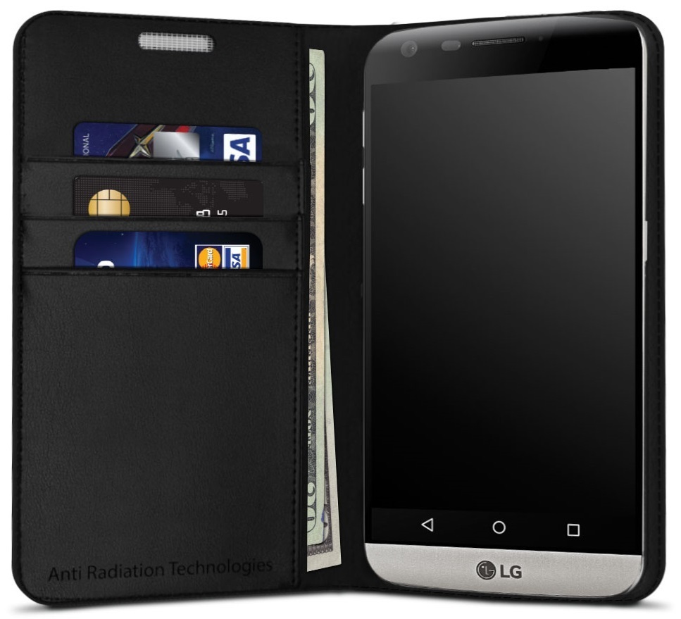 vest Anti-Radiation Wallet Case for LG G5