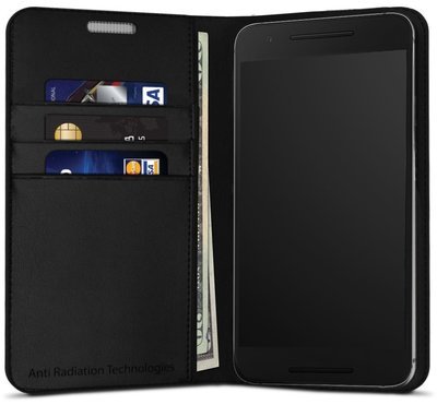 vest Anti-Radiation Wallet Case for Nexus 6P