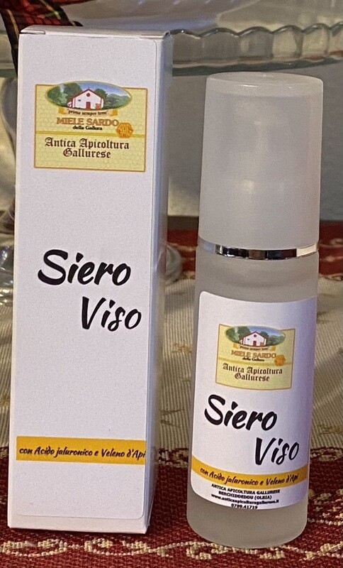 Siero viso Acido Jaluronico e veleno d’Api 30 ml