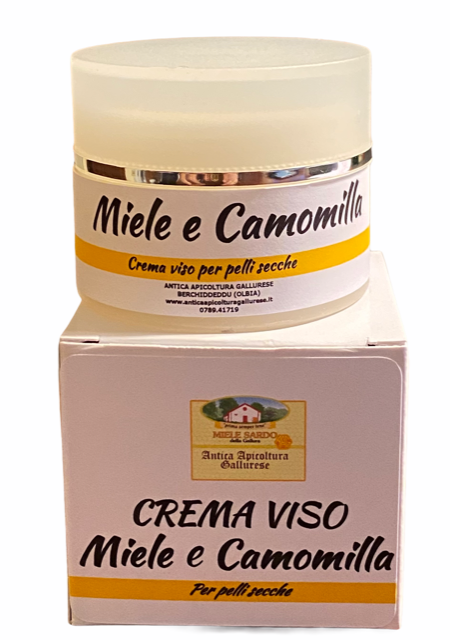 Crema Viso Miele e camomilla 50 ml