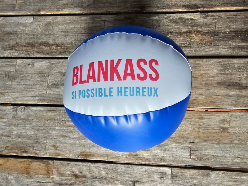 Ballon de plage Si possible heureux