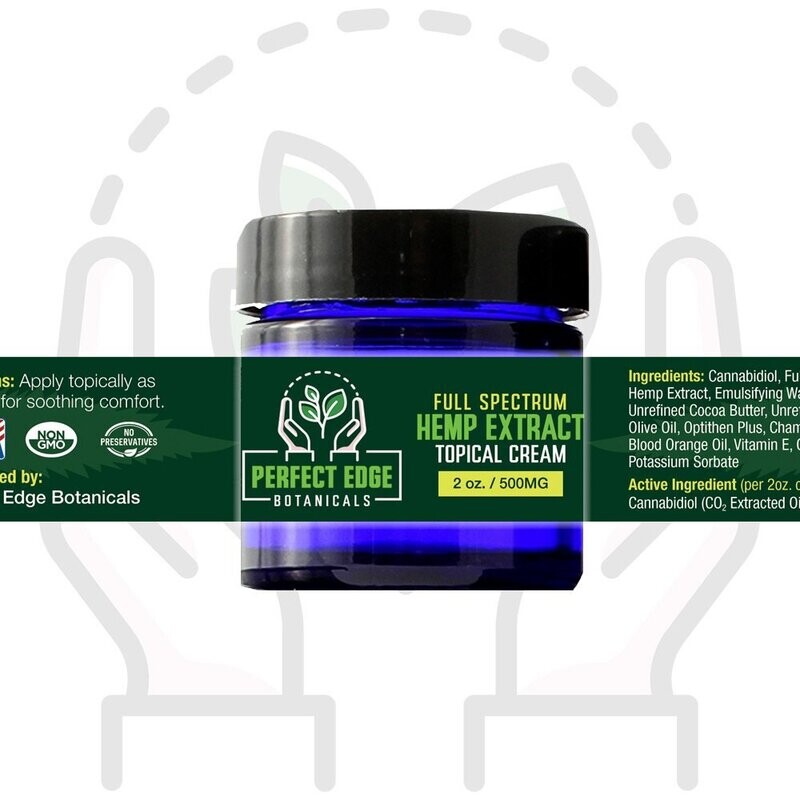 Hemp Extract Topical Cream