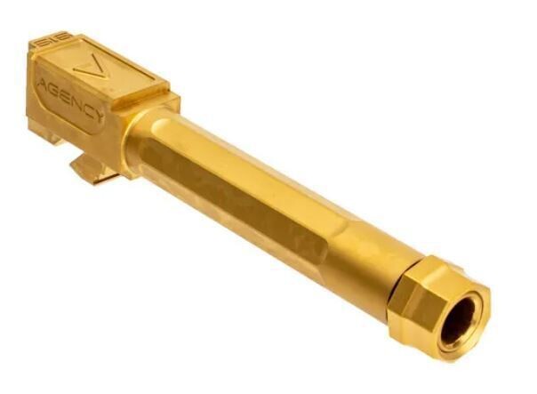 Agency Arms Premier Line Threaded Barrel for GLOCK 19 - Titanium Nitride