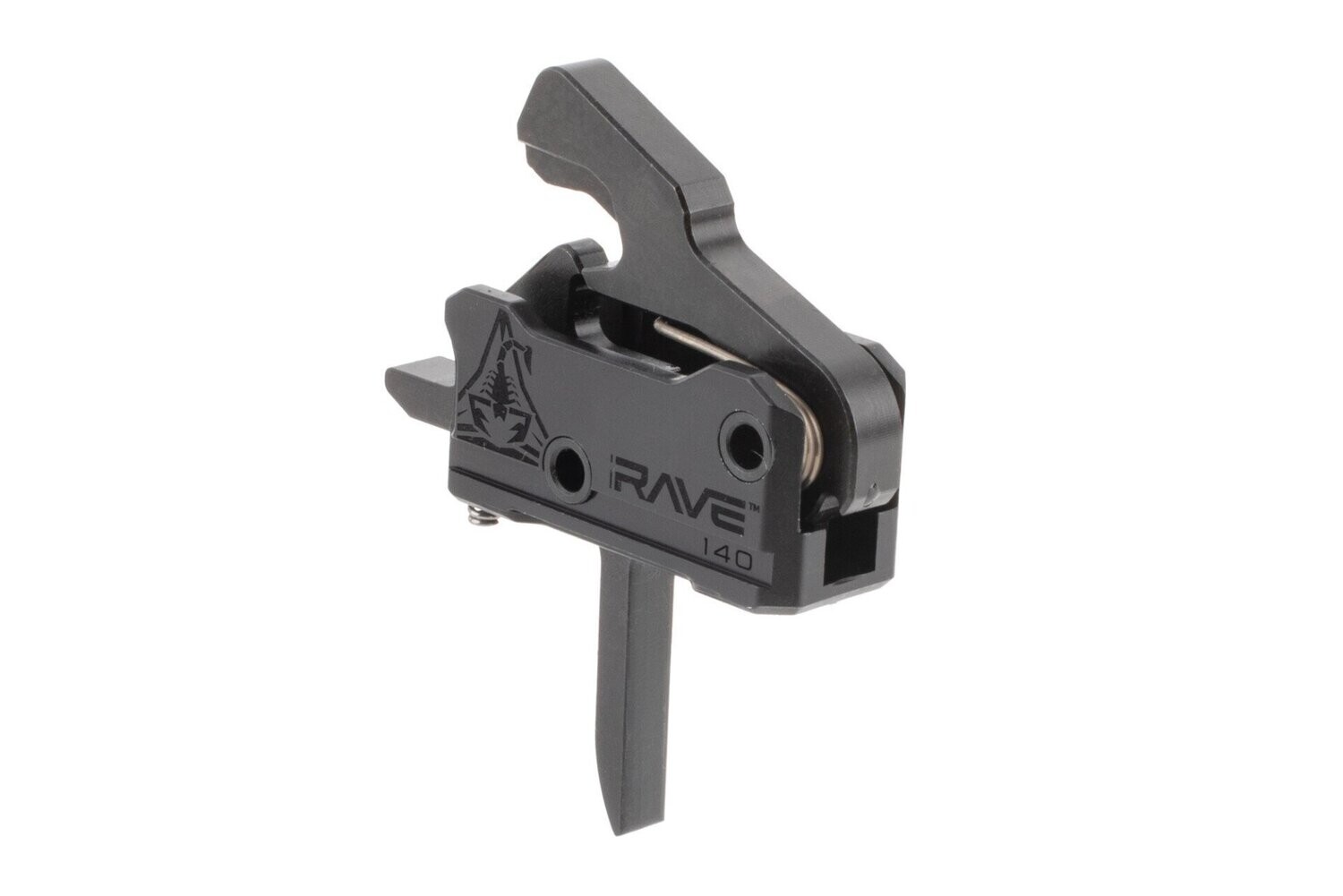 Rise Armament Rave 140 AR-15 Trigger - Flat Bow - Anti-Walk Pins