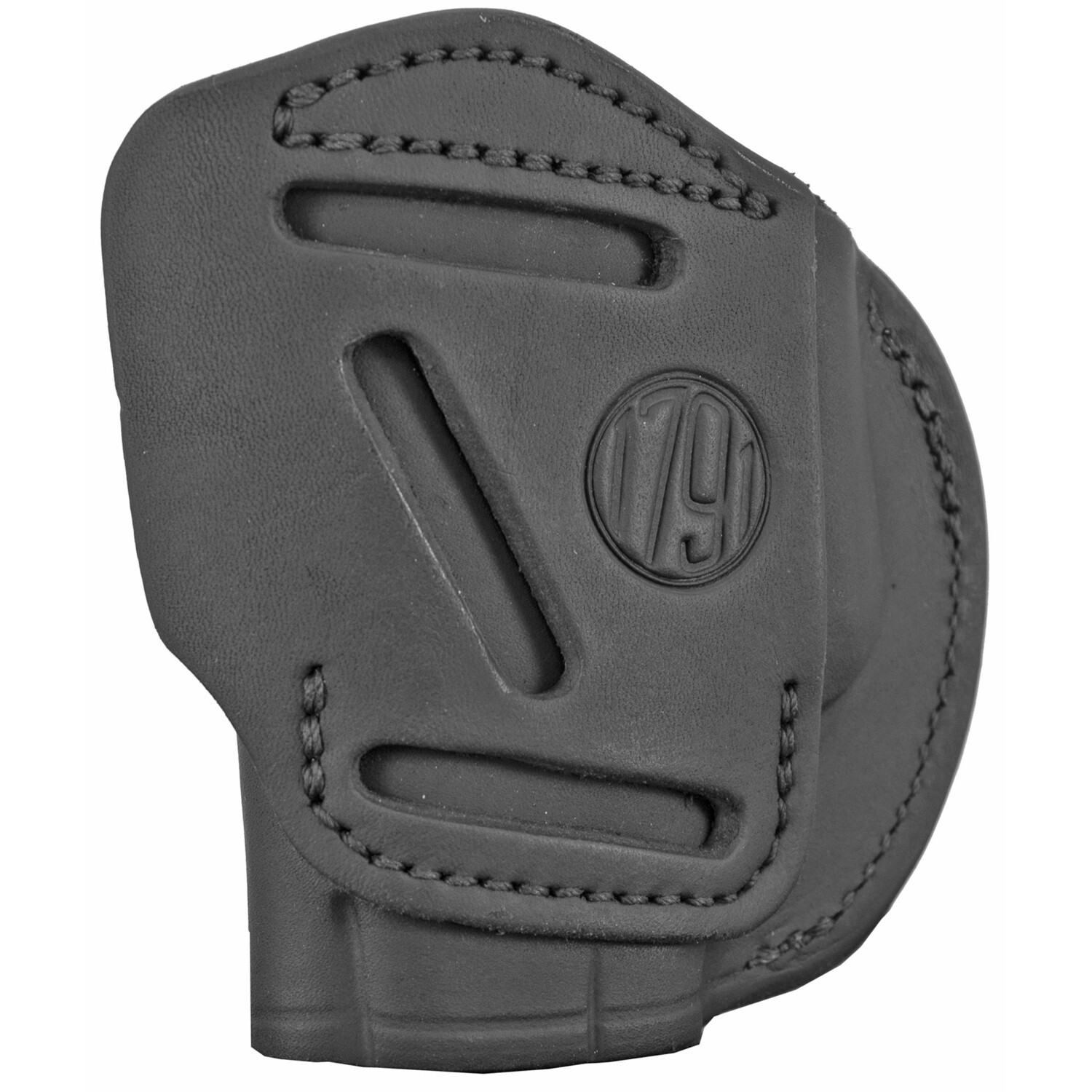 1791 2 Way Iwb Stealth Blk Rh Size, Size: 1