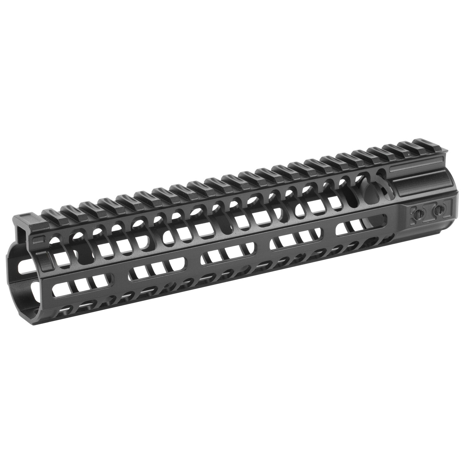 2a Bl-rail Aluminum-nt Blk, Size: 10"