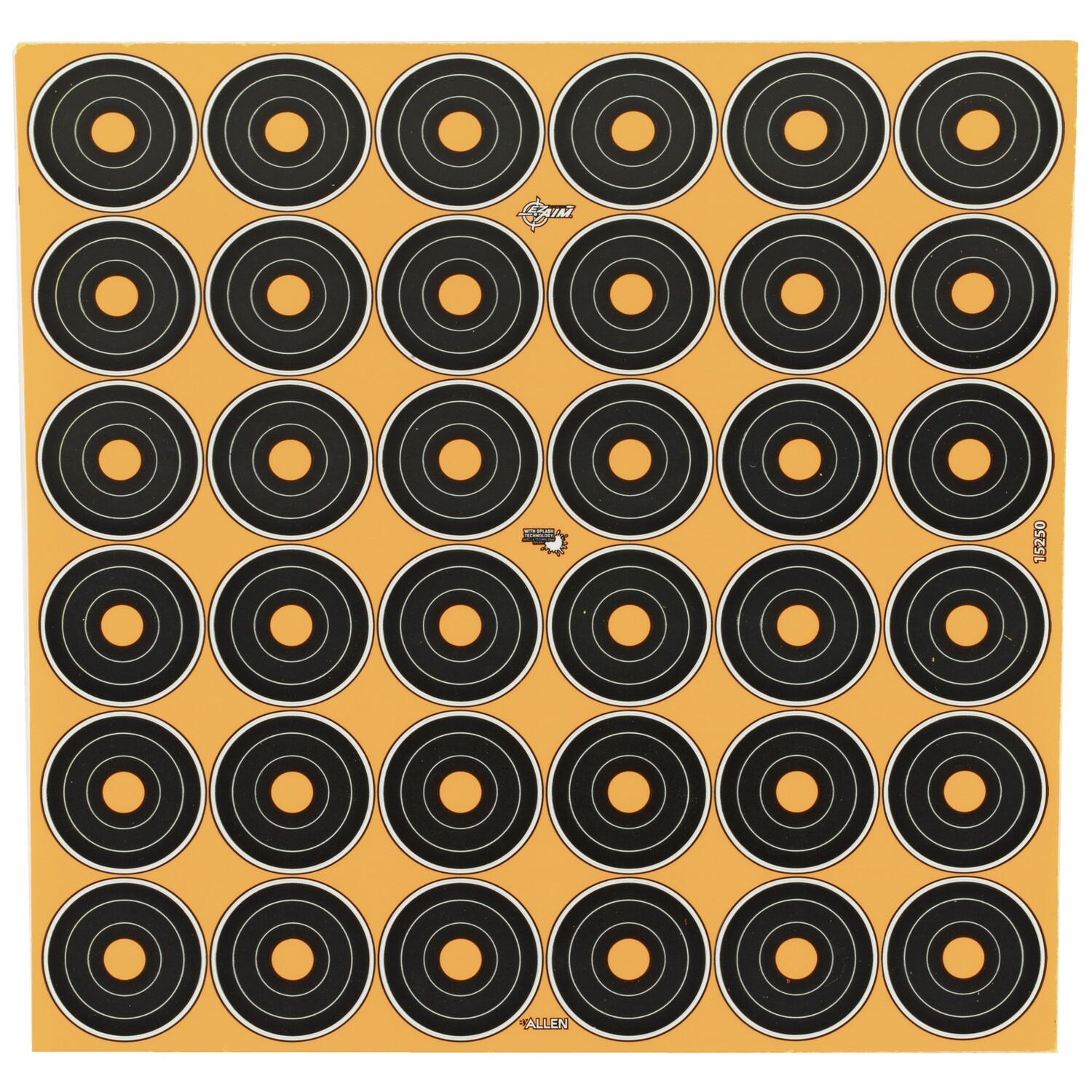 Allen Ez Aim 1" Bullseye 12 Sheets