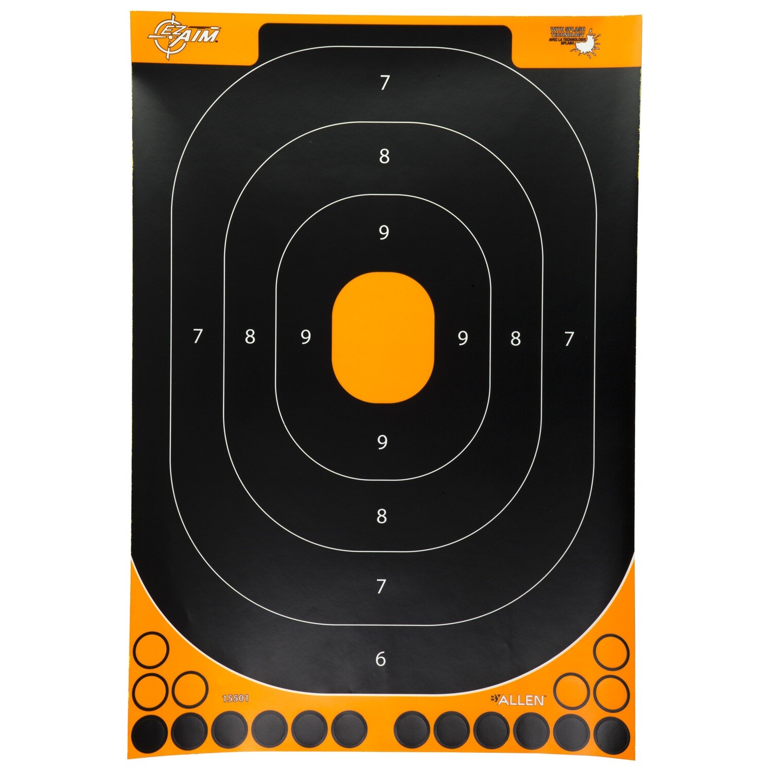 Allen Ez Aim Splash Train 12x18 10pk