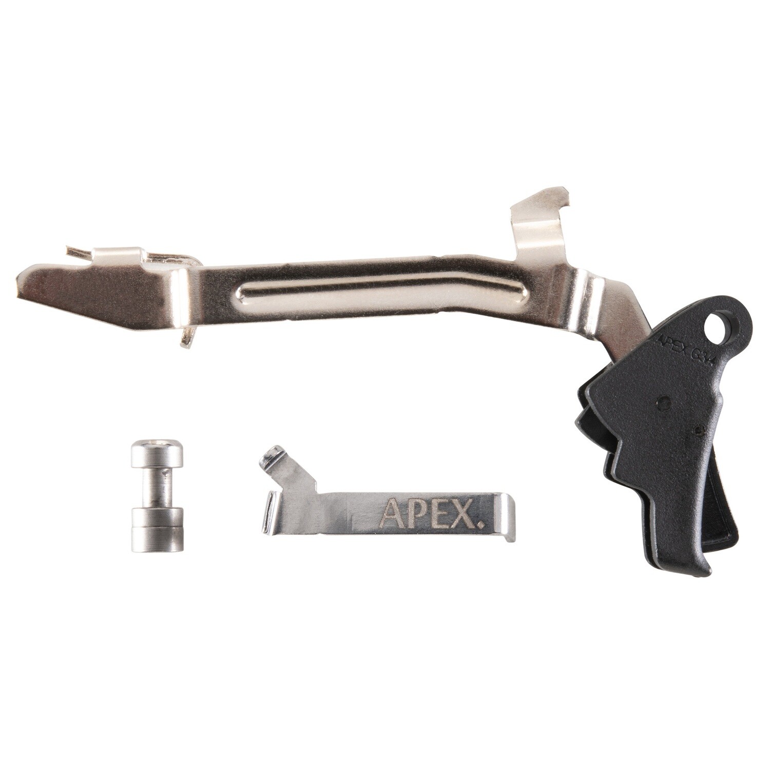 Apex Poly Aek For Glock Gen 3/4, Color/Finish: Black