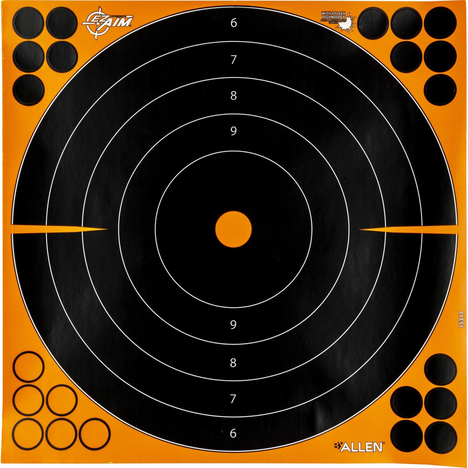 Allen Ez Aim Splash 12"bullseye 25pk