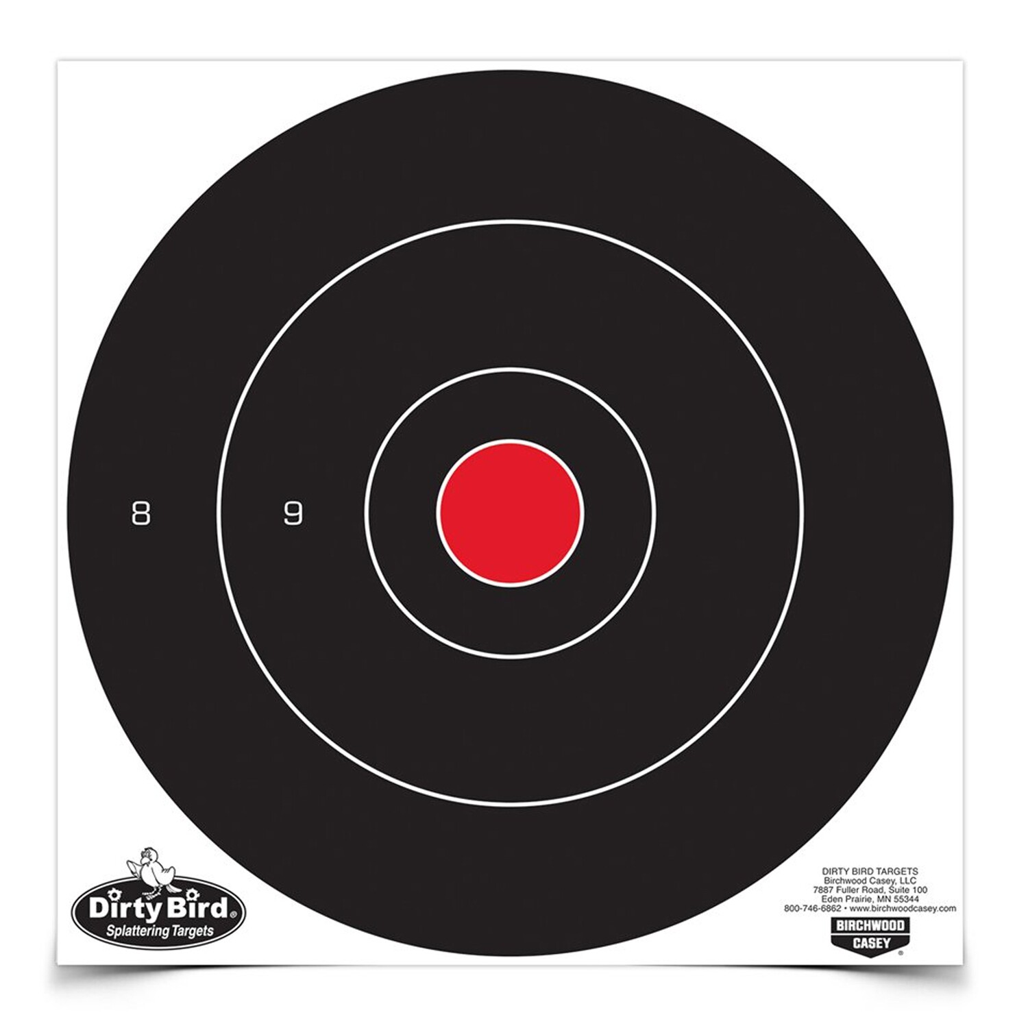B/c Dirty Bird Rnd Blseye Tgt 12-12