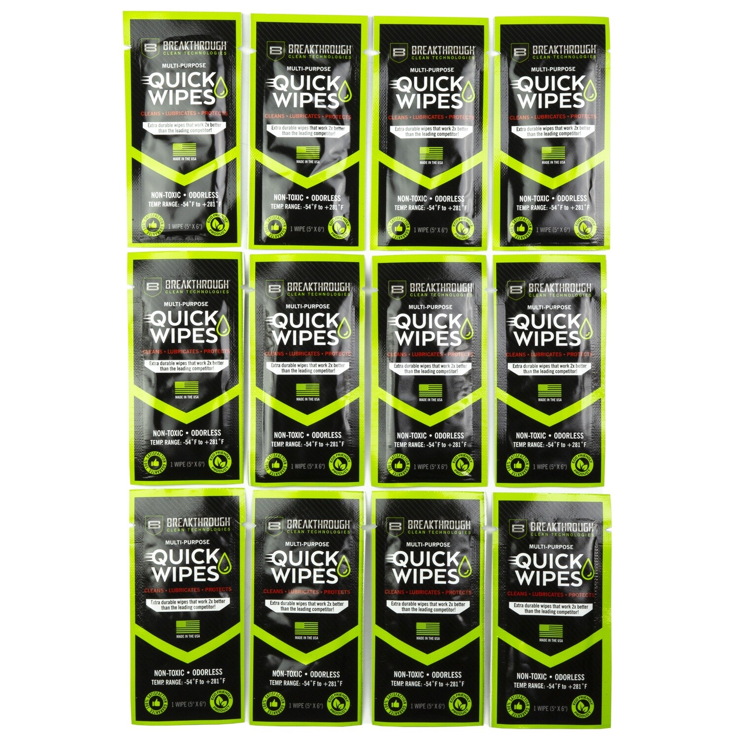 Bct Synthetic Clp Quick Wipes, Pack: 12 pack