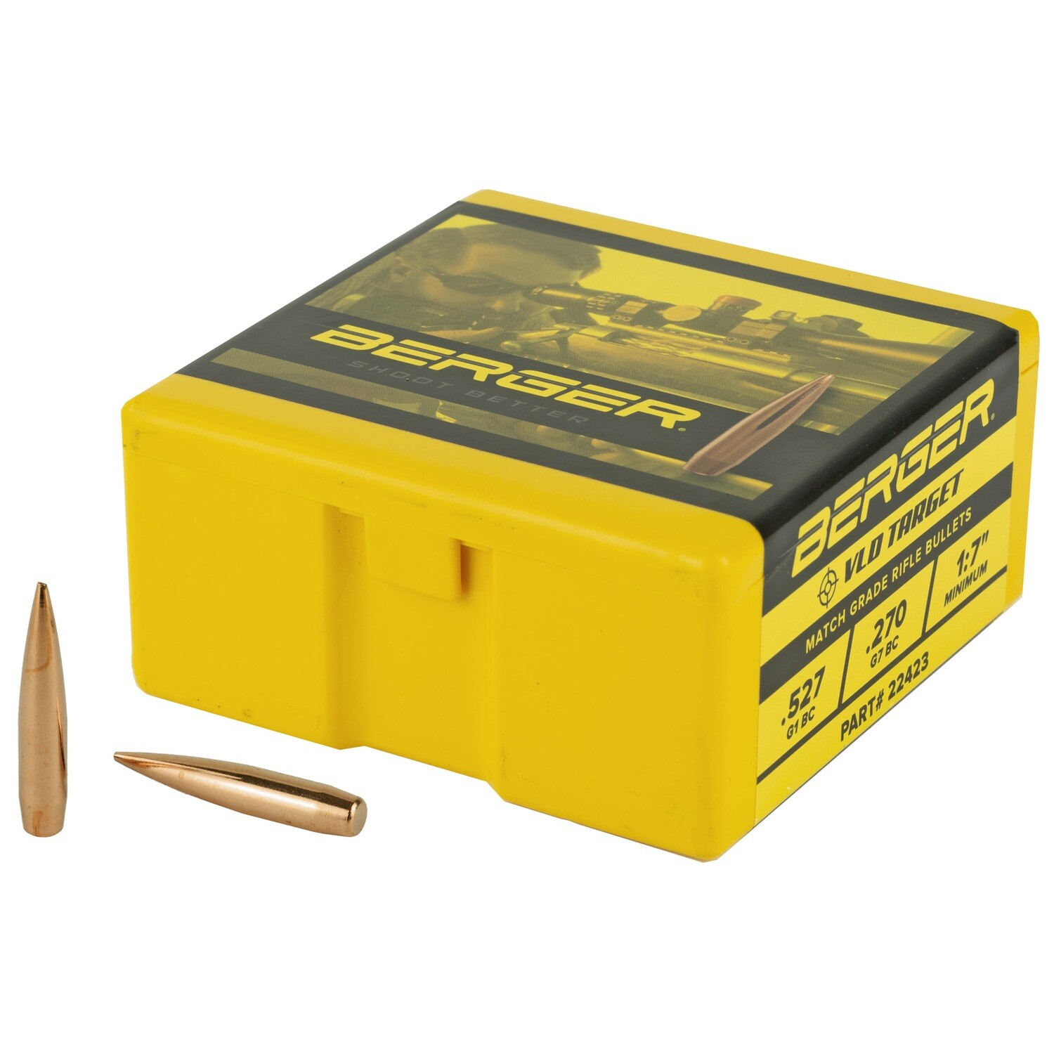 Berger .224 90gr Vld Tgt 100ct