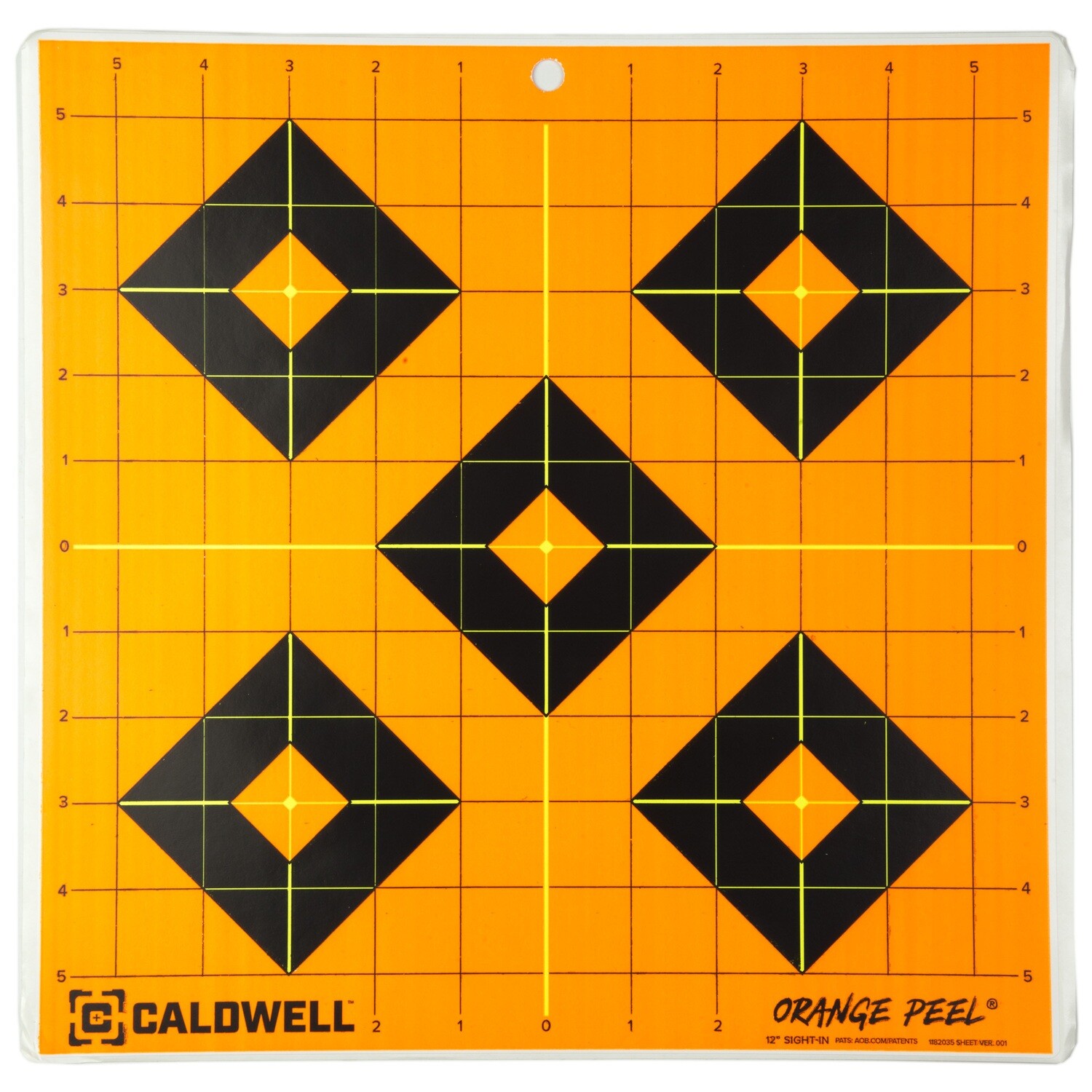 Caldwell Sight-in Trgt 12" 5pk
