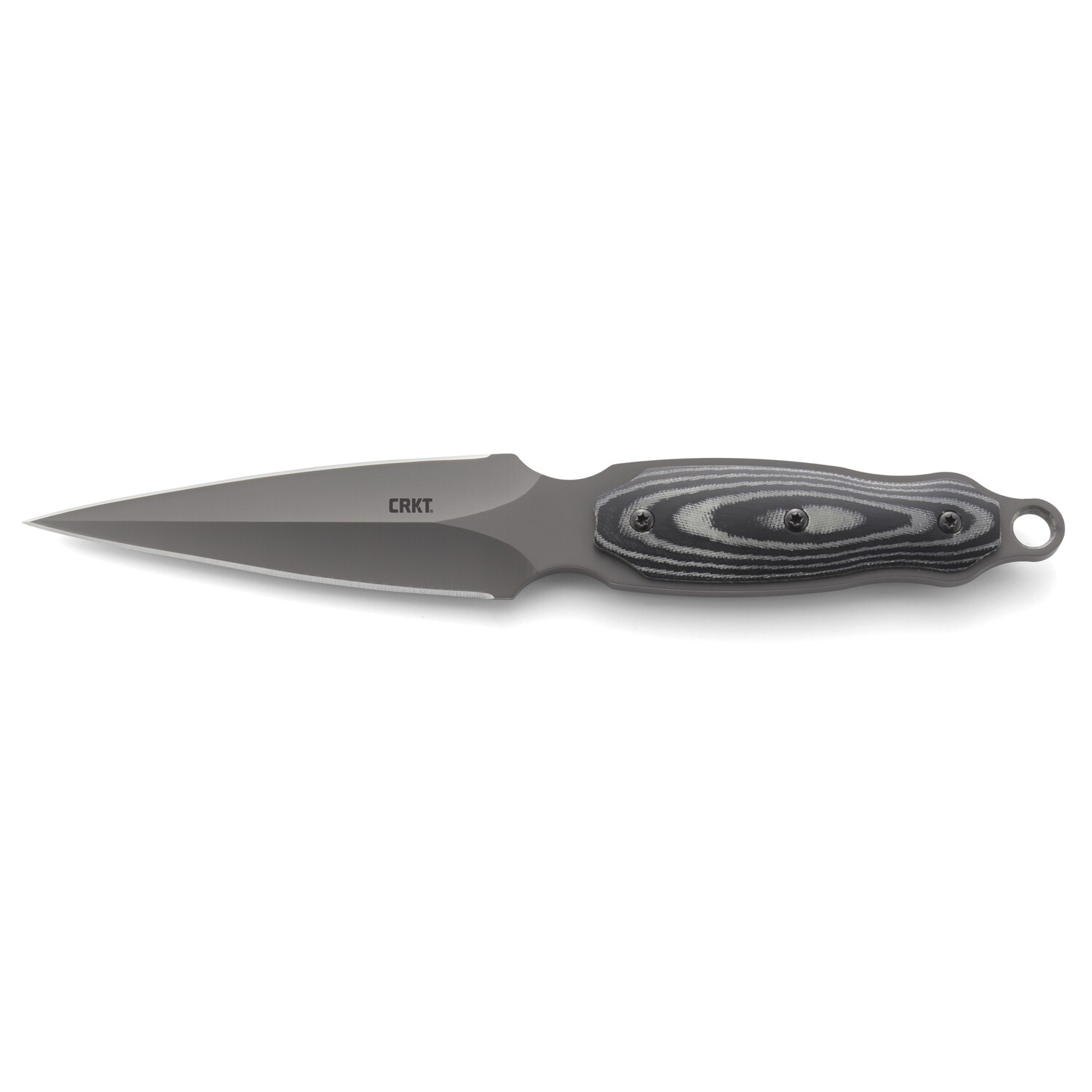Crkt Shrill 4.7" Dual Pln Titanium