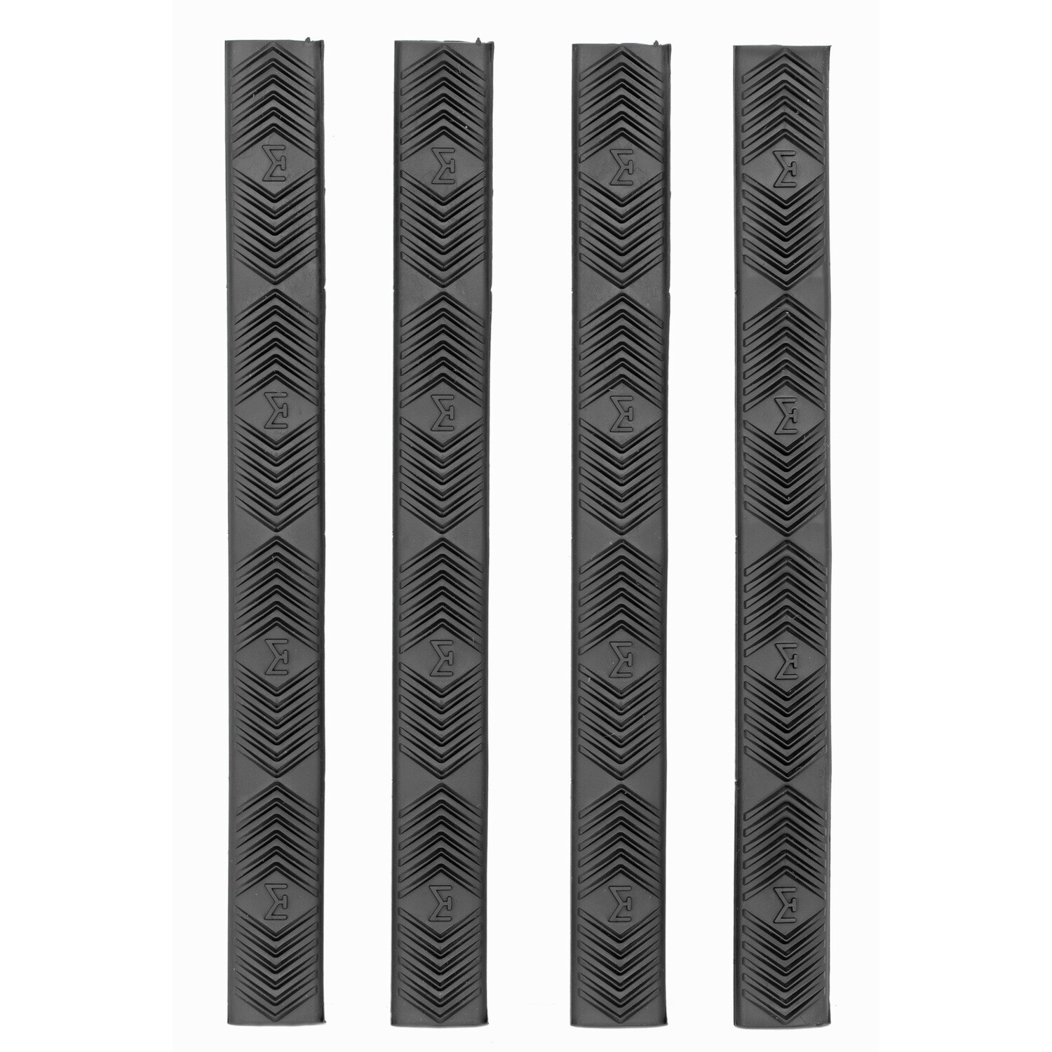 Ergo Wedgelok Mlok Rl Cvr 4pk, Finish/Color: Black