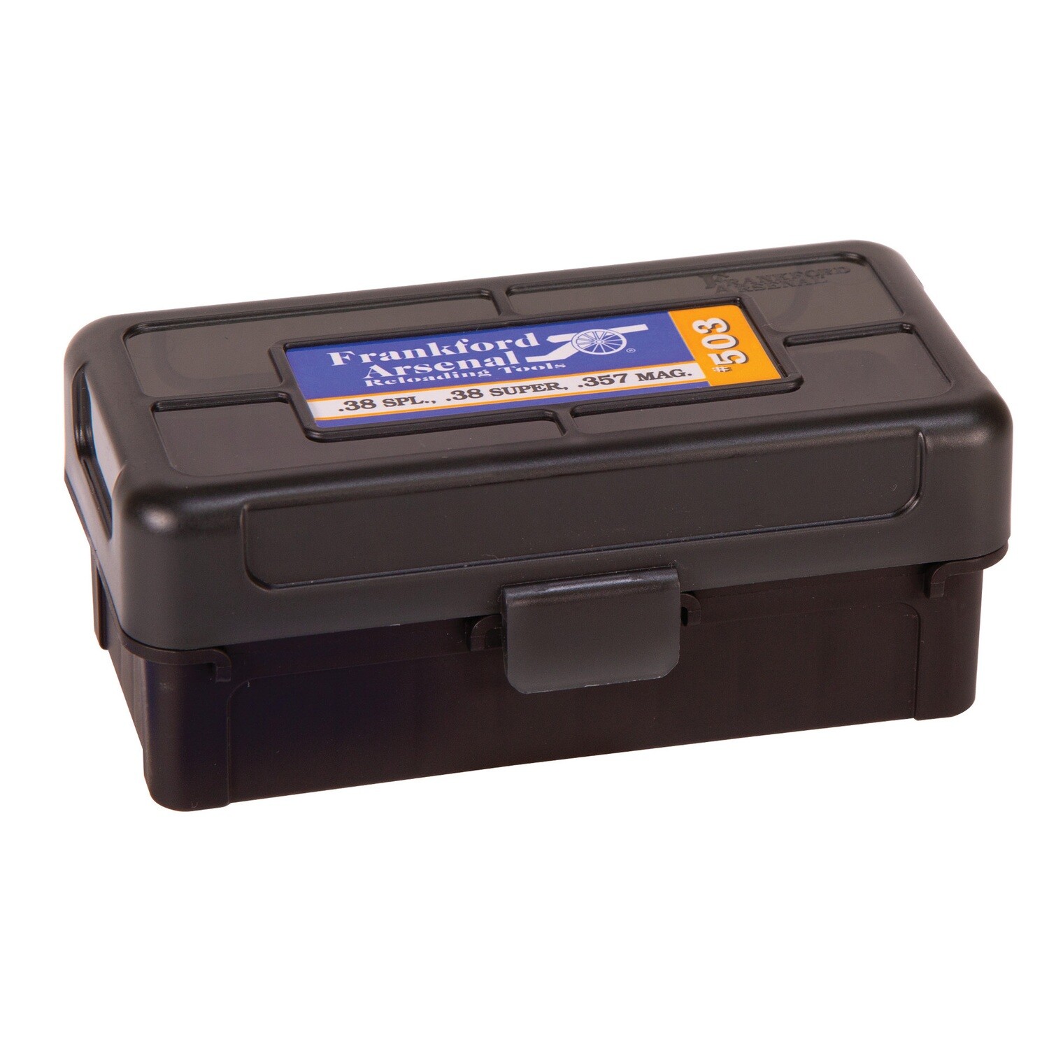 Frankford Ammo Box 38/357, Capacity: 50 rounds