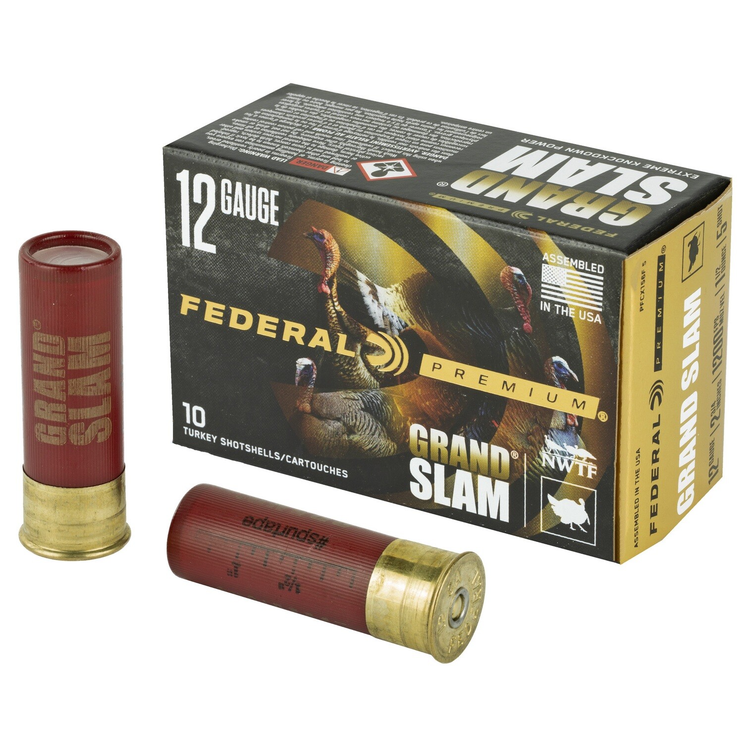 Fed Grand Slam 12ga 2.75" #5 1.5oz