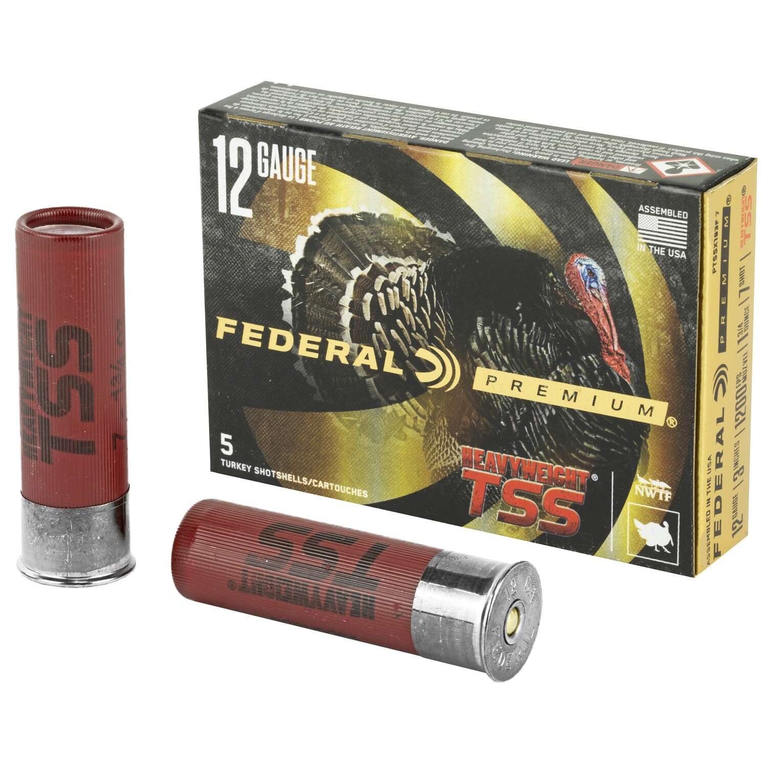 Fed Hvywght Tss 12ga 3" #7 5/50