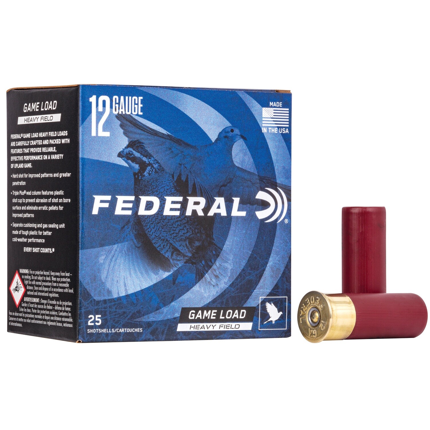 Fed Gmshk 12ga 2.75" #6 25/250