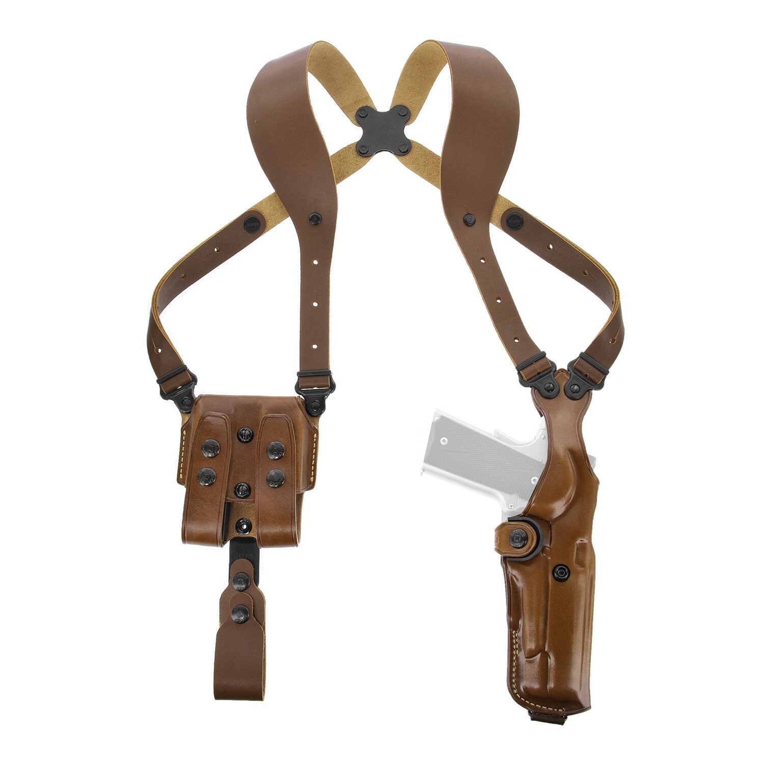 Galco Vrt Hlst 4.0 1911 4-5" Ambi, Color/Finish: Tan