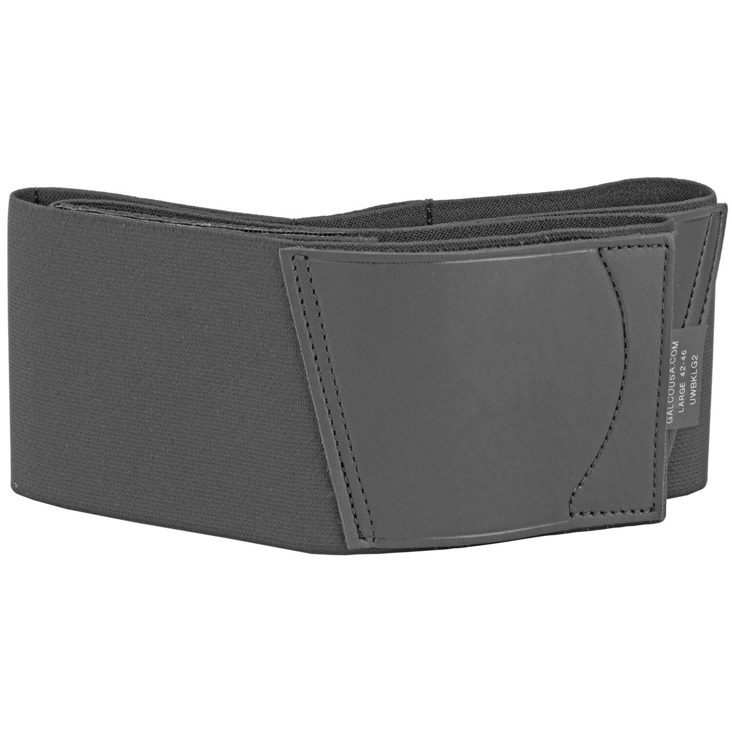 Galco Underwraps 2.0 Bellyband, Size: Large, Color/Finish: Black