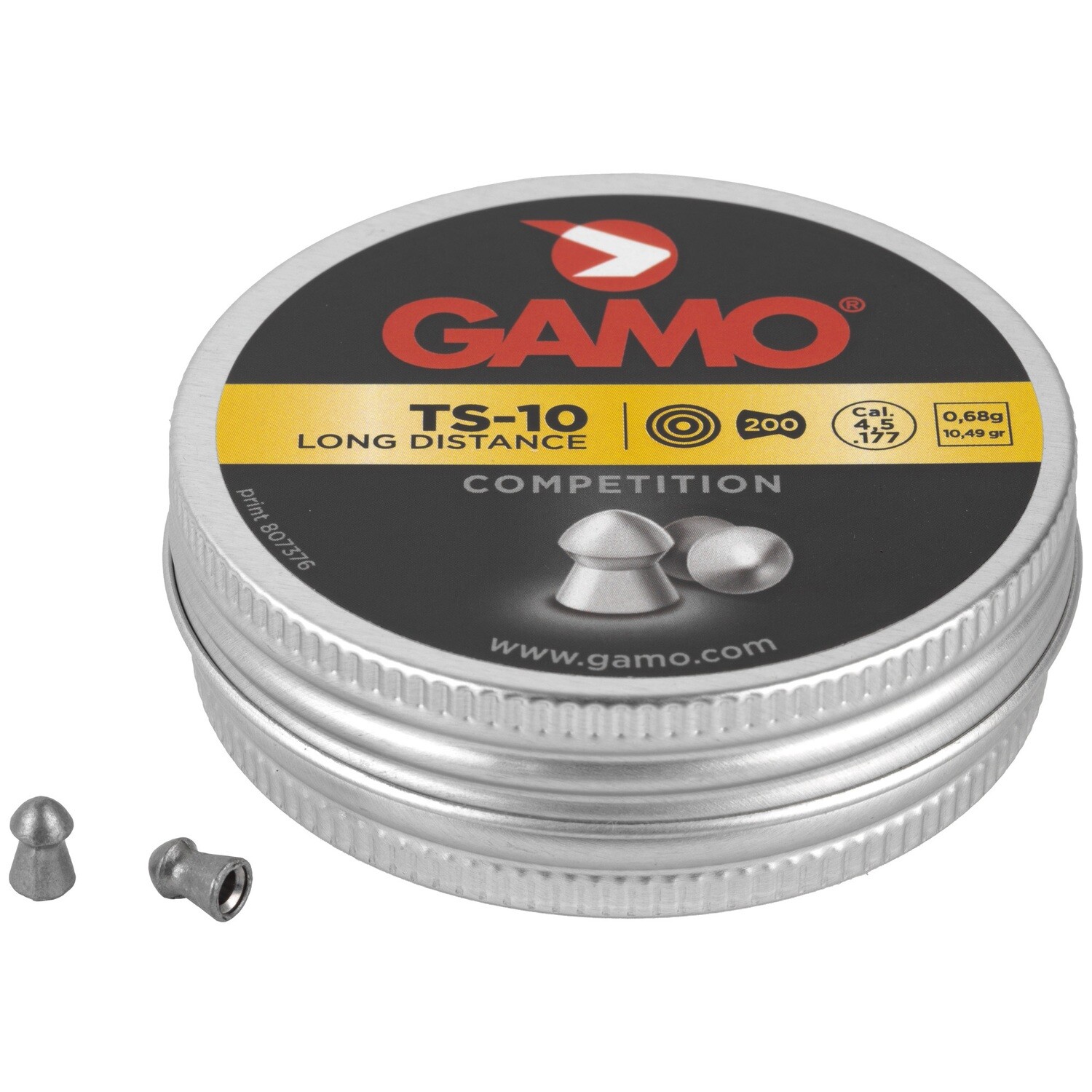 Gamo Ts-10 .177 Pellets 200ct
