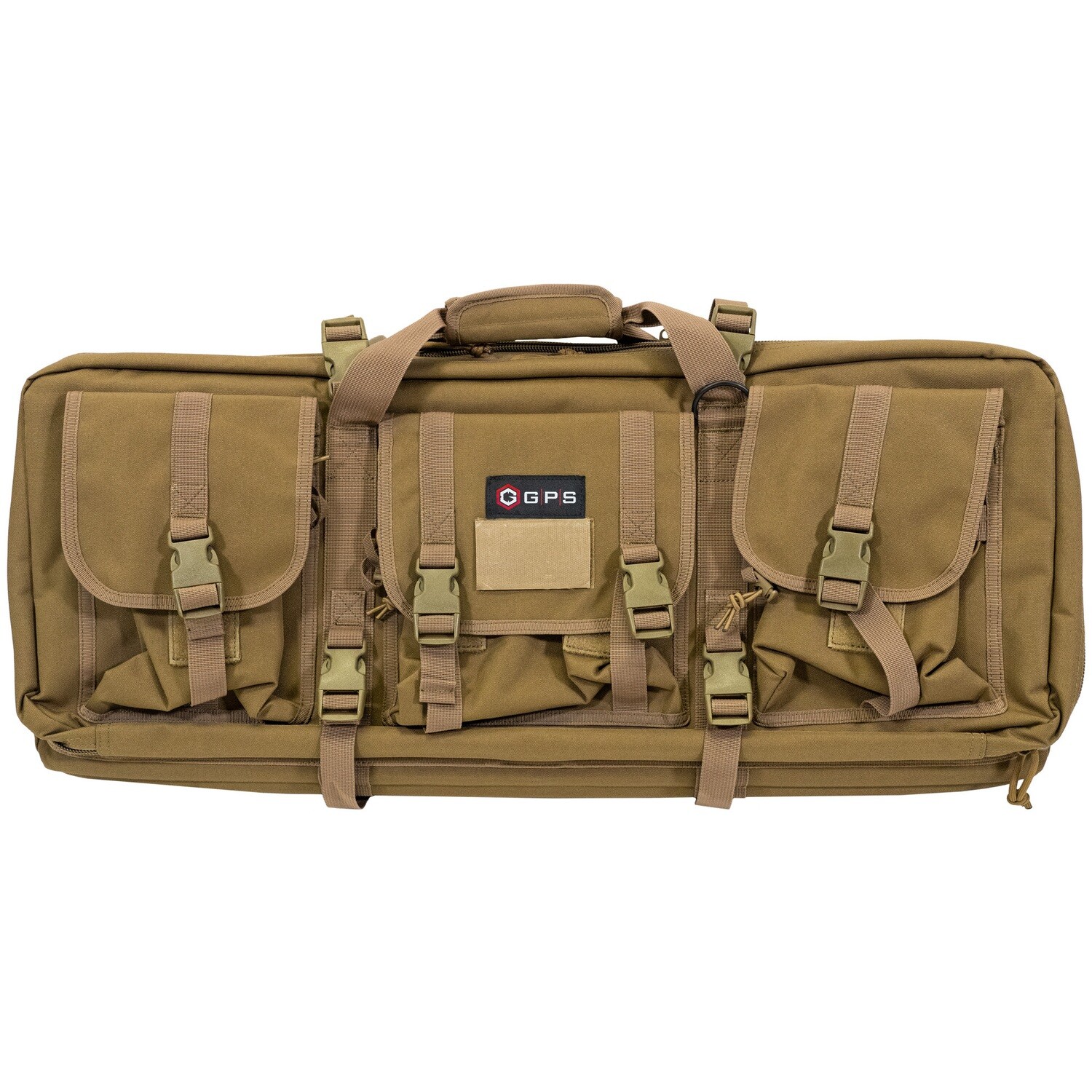 G-outdrs Gps Dbl Rifle Cs, Barrel length: 28", Color/Finish: Flat dark earth