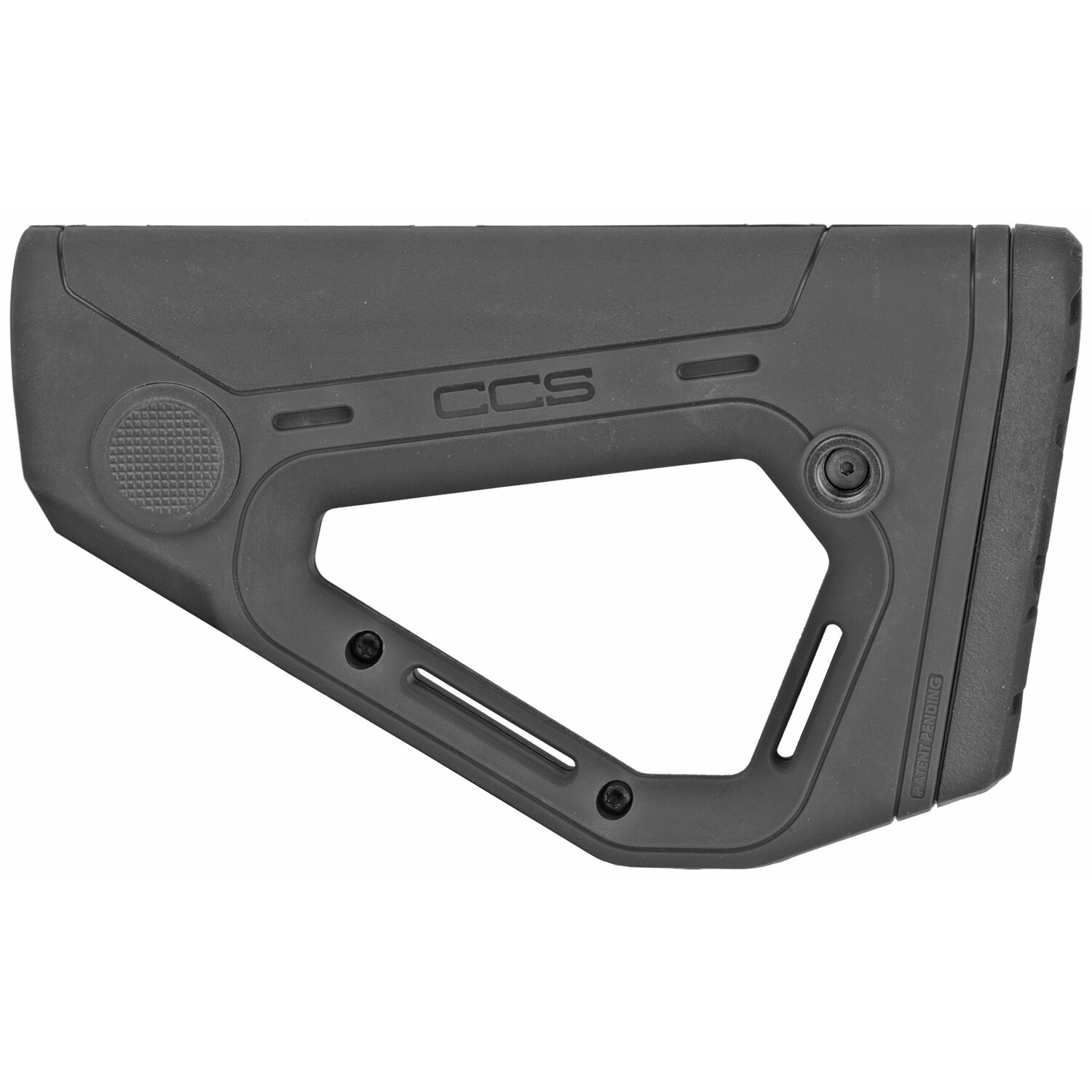 Hera Hrs Ccs Adj Buttstock, Finish/Color: Black